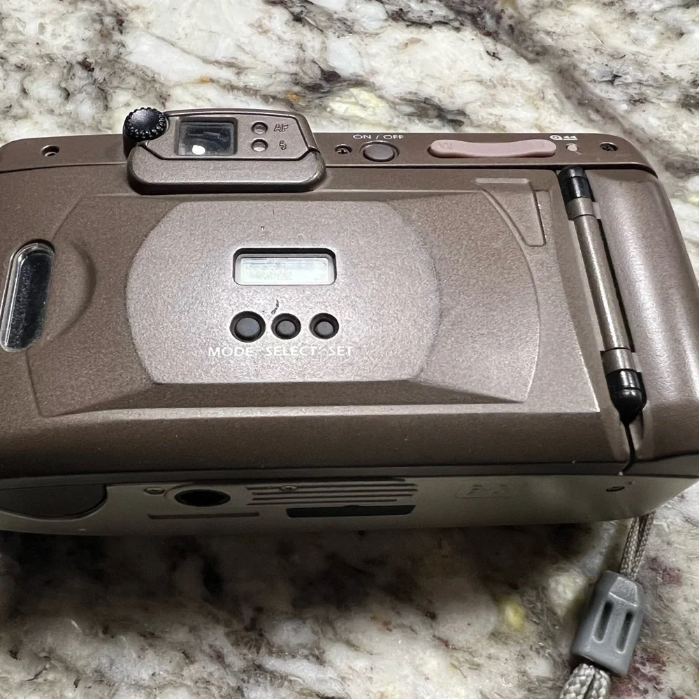 Samsung Gray Digital Camera with Silver Accents